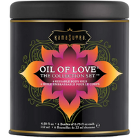 Coffret 6 Huiles Embrassables Chauffantes Oil of Love
