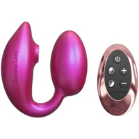Love To Love Stimulateur pour Couple Télécommandé Wonderlover Fuchsia