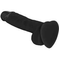 Strap on me Gode Ventouse Strap-on-Me L Soft Realistic Noir