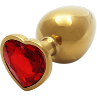 Ouch! Plug Anal Bijou Coeur Rouge L