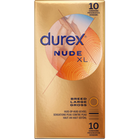 Durex Nude XL Extra Large Boîte de 10
