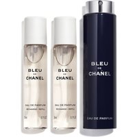 CHANEL Bleu De Chanel Twist And Spray Flacone Ricaricabile – Eau De Parfum 60 ML (3 X 20 ML)