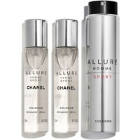 CHANEL Allure Homme Sport Cologne Twist And Spray Flacone Ricaricabile 60 ML (3 X 20 ML)
