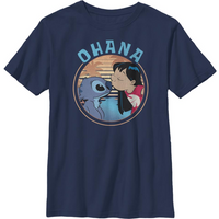 Disney - Lilo & Stitch - Lilo & Stitch Lilo And Stitch Ohana - Kids T-Shirt
