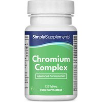 Simply Supplements Chromium Complex (120 Tablets)