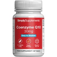 Simply Supplements Co Enzyme Q10 30mg (60 Tablets)