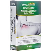 Simply Supplements Devils Claw Tablets Thr (60 Tablets)