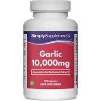Simply Supplements Garlic 10000mg (180 Capsules)