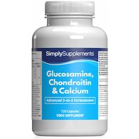 Simply Supplements Glucosamine Chondroitin Calcium (120 Capsules)