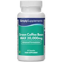 Simply Supplements Green Coffee Bean Max 20000mg (60 Capsules)