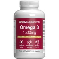 High Strength Omega 3 1500mg  240 Capsules 