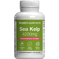 Simply Supplements Kelp 4200mg (120 Capsules)