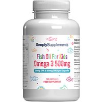 Simply Supplements Omega 3 Kids 500mg (180 Capsules)