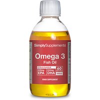 Simply Supplements Omega 3 Liquid (60 Servings)