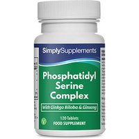 Simply Supplements Phosphatidyl Serine Complex (120 Tablets)