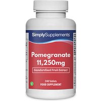 Simply Supplements Pomegranate 11250mg (240 Tablets)