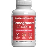 Simply Supplements Pomegranate 30000mg (240 Tablets)