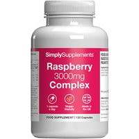 Simply Supplements Raspberry Complex 3000mg (120 Capsules)