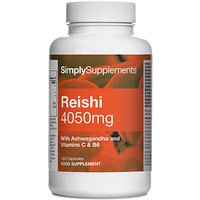 Simply Supplements Reishi 4050mg (120 Capsules)