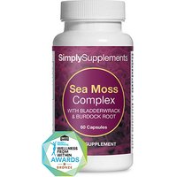 Simply Supplements Sea Moss Complex (60 Capsules)