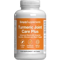 Simply Supplements Turmeric Black Pepper Joints (180 Tablets)