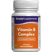 Simply Supplements Profitez de 30% de réduction sur le complexe de vitamine B Taille grande