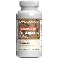 Simply Supplements Bénéficiez de 25% de réduction sur lAshwagandha KSM66 600 mg