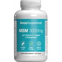 Simply Supplements Bénéficiez de 20% de réduction sur Msm3000mg Small