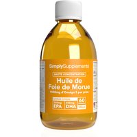 Huile de foie de morue liquide