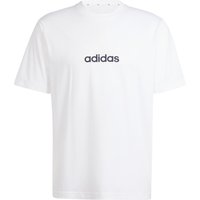 Einfaches Jersey-T-Shirt adidas Essentials Linear Einfaches Jersey-T-Shirt adidas Essentials Linear