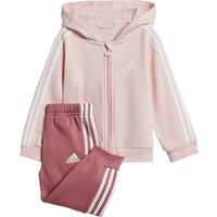 Set aus Kapuzen-Sweatshirt mit Reißverschluss und Jogginghose, Baby adidas Essentials 3-Stripes Set aus Kapuzen-Sweatshirt mit Reißverschluss und Jogginghose, Baby adidas Essentials 3-Stripes