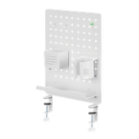 LogiLink Pegboard. Clamp-on. Office. 420x477mm. white