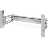 Digitus 482.6 mm (19") rack-mount DIN rail panel. 4U