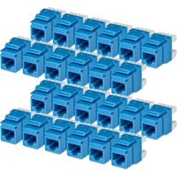 StarTech.com Cat6 Keystone Jack. 24-Pack RJ45 Ethernet Keystone Jacks.