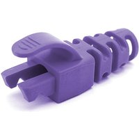 Cablenet RJ45 Snagless Strain Relief Flush Boot Violet 6.5mm