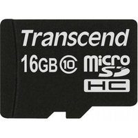Transcend Micro SDHC 16GB MicroSDHC MLC Class 10