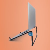 R Laptop stand R Steel Travel. ergonomic foldable. sui