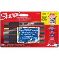 Sharpie Creative Marker Acrylic Paint Pens. Brush tip - 5 pcs.