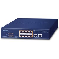PLANET GSD-1008HP network switch Unmanaged Gigabit Ethernet (10/100/10