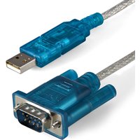 StarTech.com 3ft (91cm) 1-Port USB to RS232 DB9 Serial Adapter Cable.