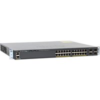 Cisco Small Business Catalyst 2960X-24PS-L Network Switch. 24 Gigabit