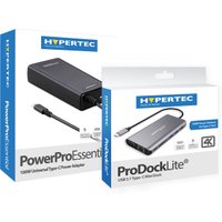 Hypertec ProDock USB Type- C bundle- includes Lite Gen 2 and 60W power