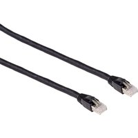 PRO HDbaseT 5.0m. KAT7 S FTP Patchkabel.. sort. LSZH Halogenf