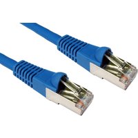 Cables Direct Cat6a. 15m networking cable Blue S/FTP (S-STP)