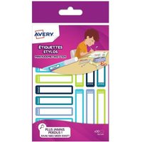 Avery RESM30G self-adhesive label Rectangle Permanent Multicolour 30 p
