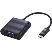 Cablenet 20cm USB 3.1c Male - VGA Female (1920x1080p@60Hz) Tailed Blac