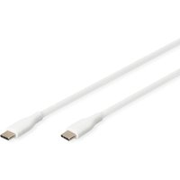 Digitus USB-C silicone connection cable. 2m. white