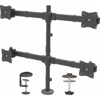 StarTech.com Desk Mount Quad Monitor Arm - Ergonomic VESA 4 Monitor Mo