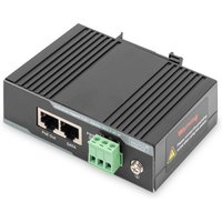 Digitus Industrial Gigabit Ethernet PoE+ Injector. 802.3 af/at. 60 W