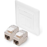 Digitus Front panel and mounting frame for multimedia with 2 x DN-9361
